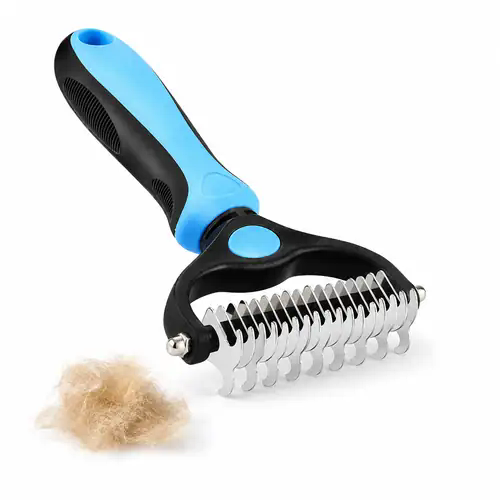 Lorvell 2-in-1 Fellpflege-Kamm als Produktfreisteller